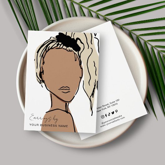 パステルモダンイヤリングディスプレイカード