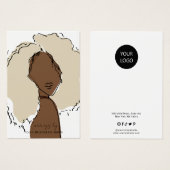 パステルモダンイヤリングディスプレイカード (正面&裏面)