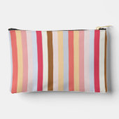 パステルモダンキャンディストライプー アクセサリーポーチ (裏面)