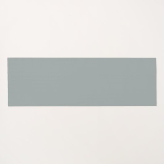 パステルモダングリーンカリグラフィートレーニングピラティス ヨガマット (裏面(横))