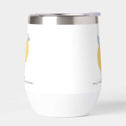 パステルモダンシトラスレモンズパターン名前をカスタムする (左面)