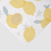 パステルモダンシトラスレモン模様 薄葉紙 (詳細)
