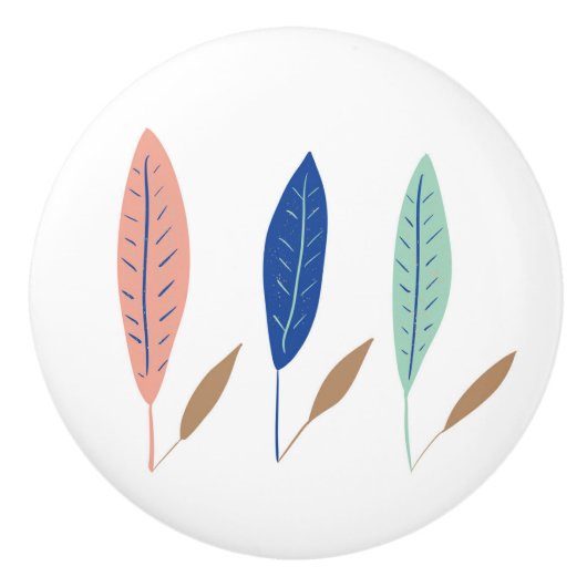 パステルモダンシンプルミニマ離れリスト セラミックノブ (正面)