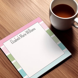 パステルモダンストライプ ポストイット