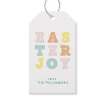 パステルモダンタイポグラフィ復活祭