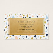 パステルモダンテラゾスタイリスト名刺 (裏面)