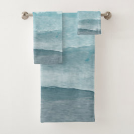 パステルモダンテラッツォ模様バスタオールセット バスタオルセット