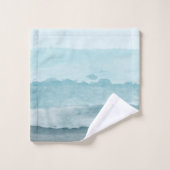 パステルモダンテラッツォ模様バスタオールセット バスタオルセット (ウォッシュタオル)