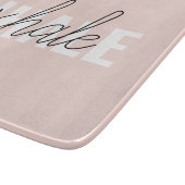 パステルモダンピンクインハレエクヘール引用文 カッティングボード (角)