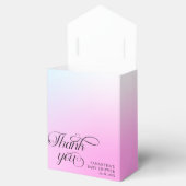 パステルモダンピンククラウドナイン赤ちゃんシャワー フェイバーボックス (オープン)