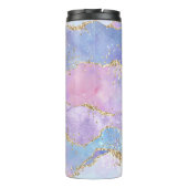 パステルモダンピンクパープルグリッター タンブラー (裏面)
