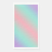 パステルモダンピンクミントパープル勾配 (正面)