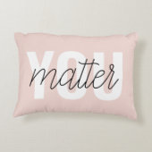 パステルモダンピンクユーマターインスピレーション引用文 アクセントクッション (裏面)