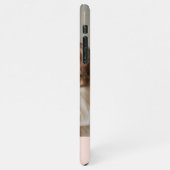 パステルモダンピンクラブ家族写真 iPhoneケース (左側)