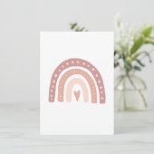 パステルモダンピンクレインボーホー名前を推測 招待状 (スタンド正面)