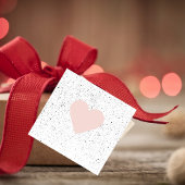 パステルモダンピンク&ハートラブギフト フェイバータグ