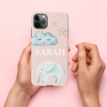 パステルモダンピンク&ブルーのチャイルド名 iPhone 11Pro MAXケース<br><div class="desc">パステルモダンピンク&ブルーのチャイルド名</div>
