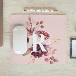 パステルモダンピンク&レッドフローラ付きイニシャル マウスパッド<br><div class="desc">パステルモダンピンク&レッドフローライニシャルデザインはパステル素晴らしピンク色とレッド色の組み合わせを視覚的に洗練鮮やかしたもの。デザインの中心にはカスタマイズ可能なイニシャルがあり、全体的な美的に個人touchを追加する。イニシャルははっきりしたフローラの背景に立って目立つ。</div>