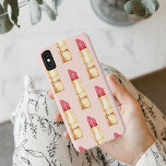 パステルモダンピンク&レッドリップスティックのパタガーリーーン iPhone XS MAXケース<br><div class="desc">パステルモダンピンク&レッドリップスティックのパタガーリーーン</div>