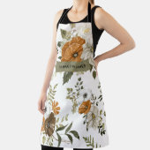 パステルモダンフラワー&クラフトギフトパーソナライズされたギフト エプロン (インサイチュ)