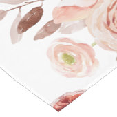 パステルモダンフラワー&クラフトギフトパーソナライズされたギフト ショートテーブルランナー (コーナー)