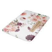パステルモダンフラワー&クラフトギフトパーソナライズされたギフト バスマット (アングル)
