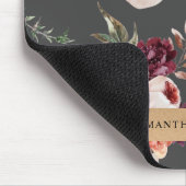 パステルモダンフラワー&クラフトギフトパーソナライズされたギフト マウスパッド (コーナー)