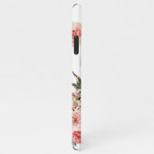 パステルモダンフラワー&クラフトギフトパーソナライズされたギフト iPhoneケース (右側)