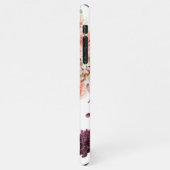 パステルモダンフラワー&クラフトギフトパーソナライズされたギフト iPhoneケース (左側)