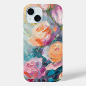 パステルモダンフローラ印絵を描象派 Case-Mate iPhoneケース (裏面)