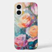 パステルモダンフローラ印絵を描象派 Case-Mate iPhoneケース (裏面)