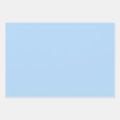 パステルモダンブルーギンガムラッピング紙シート ラッピングペーパーシート (正面3)