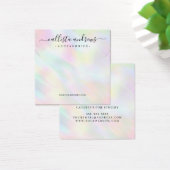 パステルモダンホログラフィックレインボーネックレスディスプレイ (デスク)