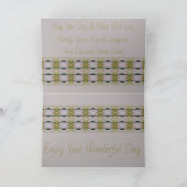 パステルモダンマウヴ カード (内部)