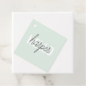 パステルモダンミントハローアンドユー名 フェイバータグ (インサイチュ)