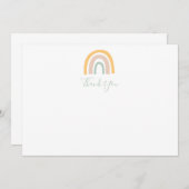 パステルモダンレインボーガールズ サンキューカード (正面/裏面)