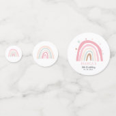 パステルモダンレインボーズ誕生日写真 コンフェッティ (正面)