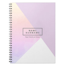 パステルモダンヴァイオレット幾何螺旋状写真