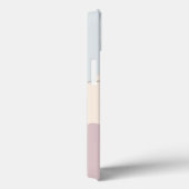 パステルモダン抽象芸術シェイプフラワーモノグラム Case-Mate iPhoneケース (裏面 / 右)