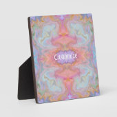 パステルモダン抽象芸術ボホONE WORD フォトプラーク (正面)