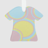 パステルモダン抽象芸術絵画ズ オーナメント (裏面)