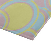 パステルモダン抽象芸術絵画ズ カッティングボード (角)