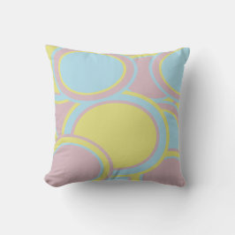 パステルモダン抽象芸術絵画ズ クッション