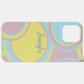 パステルモダン抽象芸術絵画ズ Case-Mate iPhoneケース (裏面 (横))