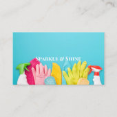 パステルモダン清掃サービス 名刺 (正面)