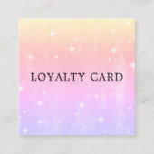 パステルモダンPInkパープルシャイン ロイヤリティカード (正面)