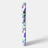 パステルモノグラムのウォーターカラーフラワーパターン Case-Mate iPhoneケース (裏面 / 左)