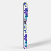 パステルモノグラムのウォーターカラーフラワーパターン Case-Mate iPhoneケース (裏面 / 右)