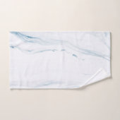 パステルモノグラムのトーンの大理石ストーン バスタオルセット (ハンドタオル)