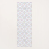 パステルモノグラムのレインボーサンデマンダラアールデコ ヨガマット (裏面)